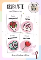Vorschau - Anderer Materialtyp - Grußkarte zum Valentinstag - Deckblatt