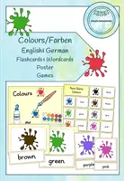 Vorschau - Spiele - Colours/Farben- Flashcards, Poster & Games (Englisch + DaZ) - Deckblatt