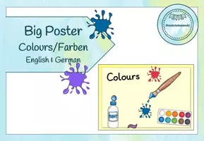 Vorschau - Spiele - Colours/Farben- Flashcards, Poster & Games (Englisch + DaZ) - Seite 1