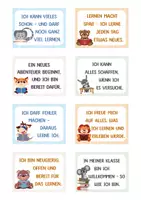 Vorschau - Lehrpläne/Lehrermaterial - Willkommensgeschenk zum Schulstart, Einschulungs-Paket für Kinder – Lesezeichen, Urkunden, Affirmationen, Stundenplan - Seite 2