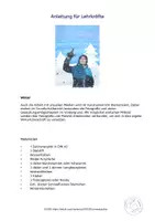 Vorschau - Mal- und Bastelvorlagen - Kunst Winter, Collage im Schnee mit deinem Foto - Seite 3