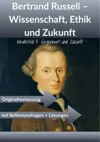 Vorschau - Arbeitsblätter - Bertrand Russell - Wissenschaft, Ethik und Zukunft - Deckblatt