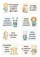 Vorschau - Anderer Materialtyp - Affirmationen für Kinder. Mutmachkarten für Kinder. Einschulung. Schulanfang. Begrüßungsgeschenk zur Einschulung - Seite 2