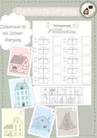Vorschau - Arbeitsblätter - Rechenspaziergang Subtraktion ZR 20 mit ZÜ - Deckblatt