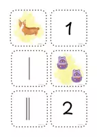 Vorschau - Spiele - Mengen erfassen und Zahlen zuordnen ZR 10 - Seite 3