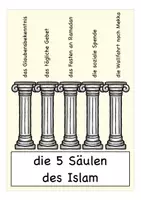 Vorschau - Präsentationen/Tafelbilder - Islam Tafelmaterial Religion - Seite 1