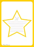 Aperçu - Jeux - Activité de rentrée CP au CM2 - étoile à compléter - Page de couverture