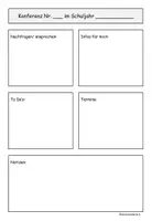 Vorschau - Lehrpläne/Lehrermaterial - Lehrerkonferenz: persönliche Mitschrift - Seite 2