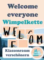 Vorschau - Poster - Welcome Everyone / Wimpelkette / Dekoration - Deckblatt