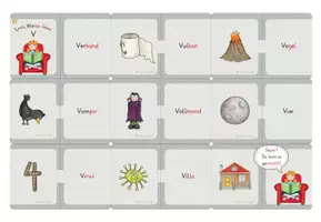 Vorschau - Unterrichtsreihen - Buchstabe V, Freiarbeitsmaterial, Einführung Buchstabe V, 2x Domino, 1x Bingo, 1x Tafel-Domino, mehrfach differenziert! mit Selbstkontrolle! - Seite 2
