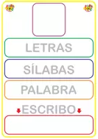 Vista previa - Hojas de trabajo - Palabra Mágica - página 2