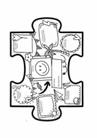 Vorschau - Poster - Steckbrief | Puzzle | Schulstart | Schuljahresbeginn - Seite 1