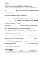 Vista previa - Unidades / Secuencias / Situaciones de Aprendizaje - Tensión superficial del agua (editable) - página 1