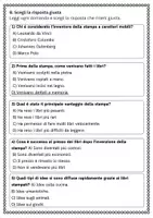anteprima - Esercizi - L´invenzione della stampa e le nuove idee - Scheda di lavoro - Pagina 2