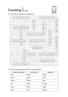 Vorschau - Arbeitsblätter - Travelling Word Search: Vocabulary (English) - Seite 2