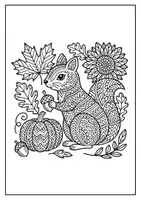 Vorschau - Mal- und Bastelvorlagen - September Mandalas Herbst - Seite 2