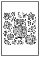 Vorschau - Mal- und Bastelvorlagen - September Mandalas Herbst - Seite 3