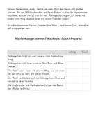 Vorschau - Arbeitsblätter - Märchen Rotkäppchen Märchentext und Quiz - Seite 2