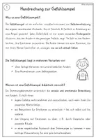 Vorschau - Arbeitsblätter - Gefühlsampel Bastelvorlage Grundschule - Gefühle erkennen - Seite 2