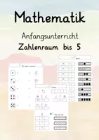 Vorschau - Arbeitsblätter - Anfangsunterricht Mathe ZR 1-5 - Deckblatt