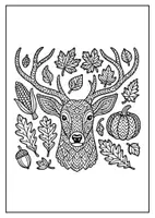 Vorschau - Mal- und Bastelvorlagen - Oktober Mandalas Herbst - Seite 2