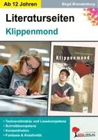 Vorschau - Unterrichtsreihen - Klippenmond – Literaturseiten | Deutsch Sekundarstufe I II Klasse 7–13 | Begleitmaterial, Textarbeit, Grammatik, Rechtschreibung, Lektüre, Aufgaben zum Buch, Lösungen - Deckblatt