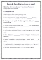anteprima - Schede informative - Ascoltare e riformulare i contributi altrui rispettando il turno - SL - Pagina 1