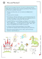 Vorschau - Arbeitsblätter - Wochenplan Märchen Klasse 3-4 | Bremer Stadtmusikanten, Dornröschen, Grimm, Lesekompetenz, Grammatik, Rechtschreibung, kreatives Schreiben | Deutsch Grundschule differenziert - Seite 3