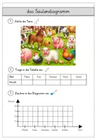 Vorschau - Arbeitsblätter - Säulendiagramme (Klasse 1-2): Arbeitsblätter #Favoriten - Seite 3