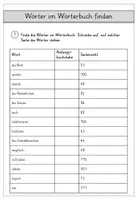 Vorschau - Arbeitsblätter - Arbeitsblätter zur ersten Arbeit mit dem Wörterbuch (Niko) - Seite 3
