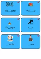 Vista previa - Juegos / Gamificación - Targetes ortografiques G/J, G/GU, B/V... - página 3