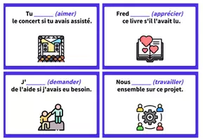 Vista previa - Juegos / Gamificación - LE CONDITIONNEL PASSÉ en Français – Jeu - página 3
