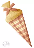 Vorschau - selbst erstellte Cliparts/Grafiken - Cliparts Schulstart – Schultüten & Sonnenblume - Seite 3
