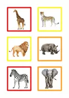 Aperçu - Jeux - Activités sur la savane, Afrique - Page 1