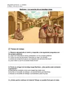 Vista previa - Hojas de trabajo - Bartimeo (editable) - Portada