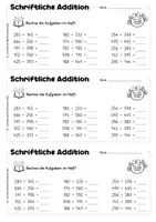 Vorschau - Fördermaterial/Inklusion - Schriftliche Addition im Zahlenraum 1000 – Rechnen im Heft | Klasse 3 - Seite 2