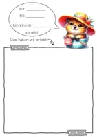 Vorschau - Arbeitsblätter - Quokkaklasse Reisetagebuch zum freien Schreiben - Seite 2