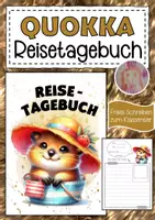 Vorschau - Arbeitsblätter - Quokkaklasse Reisetagebuch zum freien Schreiben - Deckblatt