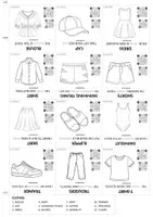 Vorschau - Spiele - Englische Kleidung Flashkarten - Flashcards about clothes - Seite 2