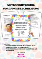 Vorschau - Unterrichtsreihen - Vorgangsbeschreibung mit Zaubertricks (Kl. 5–6) - Deckblatt