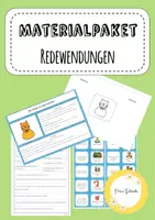 Vorschau - Arbeitsblätter - Materialpaket Redewendungen - Deckblatt