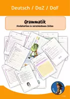 Vorschau - Arbeitsblätter - Deutsch DAZ/DAF Grammatik Modalverben - Deckblatt