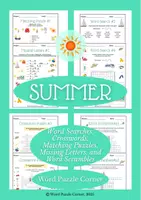 Vorschau - Spiele - Summer: Vocabulary Puzzles for English Learners - Deckblatt