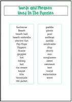 Vorschau - Spiele - Summer: Vocabulary Puzzles for English Learners - Seite 3