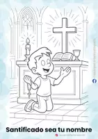 Vista previa - Manualidades / Dibujos para colorear - Copia de actividades gratis carpinteria catequistas - página 3