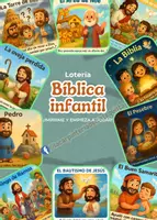Vista previa - Tarjetas / Manipulativos - LOTERÍA BIBLICA INFANTIL - Portada