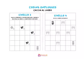 anteprima - Esercizi - Coding Unplugged - Caccia al ladro - Pagina 2