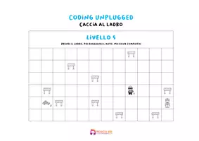 anteprima - Esercizi - Coding Unplugged - Caccia al ladro - Pagina 3