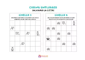 anteprima - Esercizi - Coding Unplugged - Salviamo la città! - Pagina 3