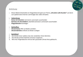Vorschau - Arbeitsblätter - BUNDLE: Uhrzeiten - Seite 2